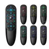 Q6 PRO Voice Remote Control 2.4G Wireless Air Mouse with Gyroscope 7 Colors Backlit IR Learning for Android TV Box H96 MAX X96 TX6S PC