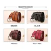 Dinisiton New Trend Women Women Leather Belt Metal Rivette