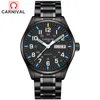 Relogio Masculino Carnival Brand luxury week date quartz wrist Watch Men Waterproof Tritium T25 LUMINOUS CLOCK REOJ HOMBRE 2020 T337C