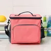 Sacos de armazenamento Saco de almoço com isolamento térmico Tote de porta de alimentos Oxford Viagem Picnic essencial