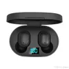 Mini TWS bezprzewodowe słuchawki E6S słuchawki HiFi dźwięk Bluetooth słuchawki 50 z podwójnym mikrofonem Wyświetlacze LED Słuchawcze Auto Parowanie zestaw słuchawkowy 9981220