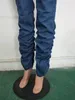 Tsuretobe staplade jeans kvinnor hög midja klockbotten jeans streetwear flare jeans svarta denim byxor vintage byxor kvinnlig 201109