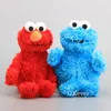 High Quality Sesame Street Elmo Cookie Monster Soft Plush Toy Dolls 3033 cm Children Educational Toys 10113456915