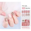 30 peças pontas artificiais de unhas falsas para decoração com designs prensados em unhas stickonnails ferramentas de manicure unhas falsas removíveis 7331769