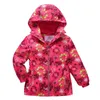 방수 여자 재킷 봄 키즈 소녀 겉옷 어린이 북극 양털 따뜻한 코트를위한 방풍 까마귀 스포츠 재킷 201126