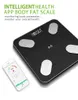 スマートなバスルームスケール正確な電子デジタル重量スケール脂肪/筋肉/内臓脂肪計量スケールブルートゥースアプリH1229