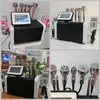 Nieuwe collectie 6in1 cavitatie rf laser afslankmachine rood licht rf vacuüm lipolaser lichaam slanke huidverstrakking face lift radio frequenyc salon apparatuur