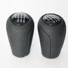 56 Speed ​​Gear Shift Knob för Mazda 3 BK BL 5 CR CW 6 II GH CX7 ER MX5 NC III MT LEATHER LEVER ARM STICK HEADBALL Accessory6878314