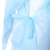 معطف واق من المطر 10 قطع الزرقاء المتاح العزلة بلوزة الكبار طويلة الأكمام المعطف والغبار البلوزة المتاح # YL5 20120
