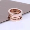 European and American fashion men's and women's spring ring arc edge quality sensitive wholesale spring ring