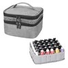 Sacs de rangement Double-Couche Vernis À Ongles Organisateur Sac Masque Titulaire Cosmétique Huile Essentielle Parfum Manucure Outils Sac À Main Transportant Box249P