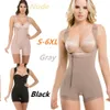 Full Body Shaper Hot Fajas Colombianas Women's Seamless Lår Slimmer Open Bust Shapewear Firm Tummy Control Bodysuit Plus Storlek S-6XL