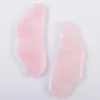2021 forma di ala di cristallo rosa Jade Face Eye massaggiatore per il corpo bordo Guasha strumenti di bellezza dimagranti per il viso antirughe per uso femminile