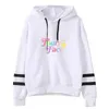 The House Addison Rae Merch Hoodies Hooded Sweatshirts Mannen / Dames Print Pouty Gezicht Hoodie Mode Unisex Trainsuit Kleding