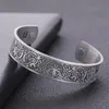 Bracelet Viking Tendance Bracelet Oiseau Arbre Ouverture Manchette Réglable Pour Femmes Et Hommes Bijoux Cadeaux