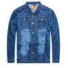 Denim Veste Hommes Surdimensionné 6xl 7XL Design De Mode Printemps Grande Taille Vêtements Manteau Décontracté Homme Jean Veste Hommes Denim Vestes 201123