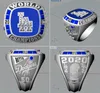 2020 كاملة 2019 2020 موسم Dodger S Championship Rings Men Gift Whole Drop 7105711