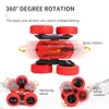 360 Stopni klapki Dwustronne deformacja Dryf Car Rock Crawler Kid Robot High Speed ​​Pilot Sterowanie Zabawki dla dzieci