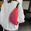 Vrouwen heuptas hele aangepaste messenger borsttas meisjes sport draagbare een-schouder schuine portemonnee slingerde riem bags1729