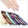 Nagelband Laserband Line Nail art Aufkleber Nagelstreifen Rolle Schönheit Tipps für DIY Nägel Kunst Tipps Dekoration Aufkleber Kleber Papier