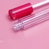 5ml Clear Lipgloss Tubes Butelki z dużym pędzlem Różdżka szminki Tube aplikator dla kobiet Dziewczyny Kosmetyczne DIY Makeup LLF13007