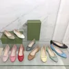 2022Bowtie Mary Janes för kvinnor Casual Shoes Äkta läderbanan Nya vårbanan Chic Ballet Flats Ladies Round Toe Shoe L