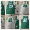 Retro Rajon 9 Rondo Kevin 5 Garnett Paul 34 Pierce Ray 20 Allen Jersey Green White Color Mens Vintage # 33 # 6 Basketball Jerseys Taille S-2xl