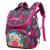 Niñas de alta calidad 1-3 Mochilas escolares primarias Niños Búho Mochilas escolares para niños Coche Mochila ortopédica Niños Dibujos animados 3D Mochila LJ201029