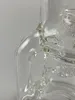 Nargile cam bong şişesi Recycler 18mm ortak sigara boru petrol kuleleri