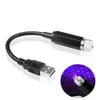 Romântico led carro telhado estrela luz da noite projetor atmosfera galáxia lâmpada usb lâmpada decorativa ajustável decoração interior do carro light254o