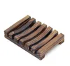 Wood Soap Dish Soap Box Soap Rack Wooden Charcoal Soaps Holder Tray Bathroom Shower Storage Support Plate Stand