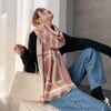 럭셔리 -2020 년 여자를위한 프린트 스카프 캐시미어 스카프 따뜻한 레이디 숄, 두꺼운 여성 담요 랩