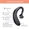 S300 Mono İş Kulaklık Stereo Kulaklık BT Kablosuz Kulaklık Handfree Tek Kulak Kulaklık Sürücü için