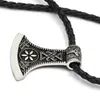 Slawische Perun Ax Viking Runes Schmuck Amulett Herren Halskette Frauen Talisman Wicca Pagan Schmuck