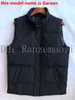 2020 tout nouveau Canada USA Style Mens Style Real Feather Down Winter Fashion Vest Bodywarmer Advanced Advanced Imperproof Fabric6333094