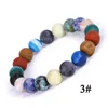 10mm Natural Stone Beads Women Bracelets Handmade Beaded Strands Universe Galaxy Space Planets Solar System Bangles For Men Gifts