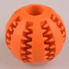 5 cm rubberen kauwbal hond speelgoed training speelgoed tandenborstel kauwt speelgoed voedsel ballen huisdier product drop schip