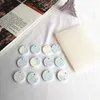 12 Constellations Round Tags Silicone Mold Aromatherapy Wax Tablet Silicone Mould For Car Pendant Gypsum Plaster Molds T200703