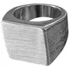 Peter New 2020 Square Diamant Borstat Ring High Sene Temperament Metal Ring Ins Män och Kvinnor Trend