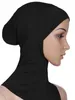 Zacht onder sjaal hoed cap bot motorkap hijab islamitische hoofd dragen nek volledige cover inner moslim dame elastische ninja vrouwen hoofddeksels caps