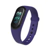 M4 Smart Band Fitness Tracker Watch Sport Armband Hjärtfrekvens Smart Klocka 0.96 tum Smartband Monitor Hälsa Armband PK MI Band 4