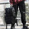 男性のトレンドクールストリート旅行バックパックファッションデザインヒップホップバックパックのための男の子のためのバックパックのためのファッション風オックスフォード大袋ユニセックス202211
