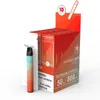 Vaporlax Mate Jednorazowe papierosy Pod Zestawa Podpełniony 3ML Cartridge 500MAH Battery 800 Puff Vape Pusty Pen DHL za darmo