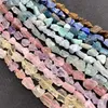 Other Natural form Raw Stone Rough Fluorit Amethysts Amazonite Lapis Lazuli Smoky Crystal Nugget Mineral Beads DIY Bracelet1975