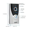 Camera HD sem fio Wifi Smart Video Intercom Doorbell Camera Visual Intercom IP Campainhas Home Security