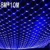 8mx10m 2600 LED 220V Super Bright Net Mesh String Light Xmas Christmas Light New Garden Garden Lawn Holday Lighting 201203