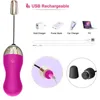 NXY EGE VIRRADOR DE BALA INALMBRICO Para Mujer Juguete Seksuele Sexy ESCLAVO-resistente Al Agua Con 10 Modos Vibracin Recargable Y REMOTO 1224