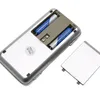 Mini balance de poche numérique 100/200 / 500g 0,1 g 0,01g Éverseur électronique avec écran LCD 2 Batterie pour bijoux Gold Herba46A45