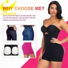 LAZAWG Sexy Butt Lifter Control Slipjes Naadloze Shapewear Body Shaper Slips Booty Push Up Underwear Big Ass Hef op Panty Slanke Y220311