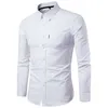 Fashion Mens Luxury Stylish Shirts Slim Fit Long Sleeve Dress Tops